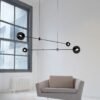 Lustre minimalista industrial clean
