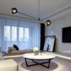 Lustre minimalista industrial clean