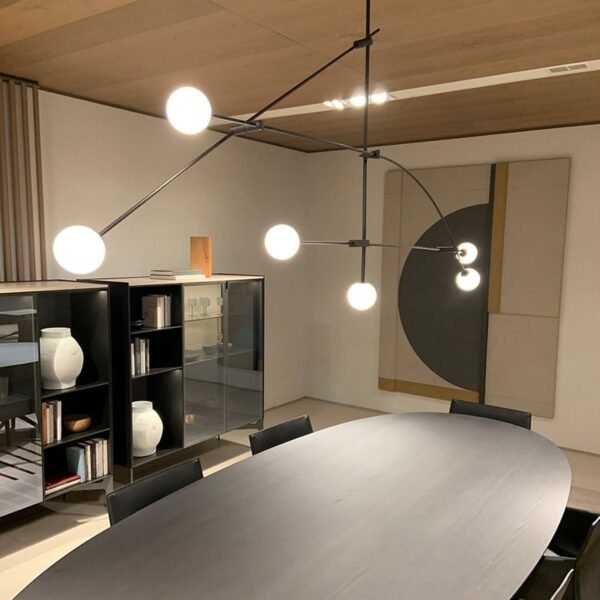 Geometria-p-s-moderna-m-ltipla-ilumina-o-lustre-moderna-sala-de-estar-lumin-ria-lustres Miresa Lustre minimalista geometria futurista