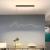L-mpada-da-sala-de-jantar-lustre-luz-l-mpadas-luxo-moderno-e-minimalista-sala-de-1 Lustre linhas orgânicas minimalista