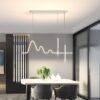 L-mpada-da-sala-de-jantar-lustre-luz-l-mpadas-luxo-moderno-e-minimalista-sala-de-3 Lustre linhas orgânicas minimalista