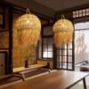 Pendente bambu rattan natural | Comprar com Frete Grátis