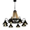 Lustre rústico corda cânhamo | Comprar com Frete Grátis
