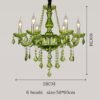 Luxo-lustre-de-cristal-verde-sala-casamento-quarto-villa-pendurado-l-mpada-do-hotel-restaurante-cafe-2 Lustre cristal clássico colorido