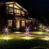 Finco jardim luz solar fogos artifício