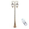 Luz-solar-de-exterior-prova-d-gua-e-jardim-l-mpada-de-jardim-de-campo-prova Poste luz solar led controle remoto