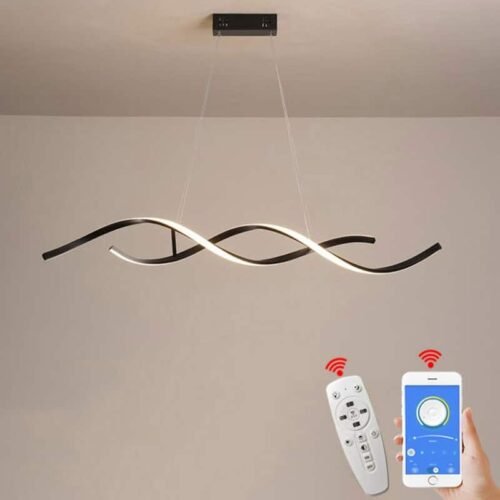 Miresa Lustre minimalista DNA de led