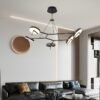 Nordic-designer-led-lustre-v-rios-rotatable-lustre-pendurado-l-mpada-sala-de-estar-jantar-lustres-1 Lustre led spot minimalista