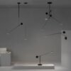 Nordic-designer-led-lustre-v-rios-rotatable-lustre-pendurado-l-mpada-sala-de-estar-jantar-lustres-2 Lustre led spot minimalista