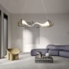 Nordic-restaurante-de-luxo-bar-caf-lustre-novo-criativo-sal-o-exposi-o-streamer-decora-o-1 Lustre minimalista nordic escultural