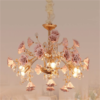 Lustre provençal ramo pêssego