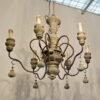 Resina-do-vintage-ferro-lustre-llighting-pingente-lustres-para-sala-de-estar-quarto-cozinha-fazenda-lumin-1 Lustre provençal resina e ferro
