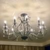 Lustre provençal preto cristal
