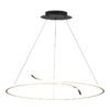 Lustre argola minimalista alumínio