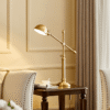 Americano-de-luxo-ouro-lustre-cobre-l-mpada-mesa-led-e27-simples-e-moderno-luzes-cabeceira Luminária mesa dourado americano
