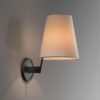 Luxo-novo-estilo-chin-s-de-cobre-tecido-l-mpada-parede-sala-estar-led-arandela-banheiro Arandela minimalista chinês Miresa