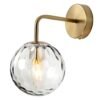 Luz-da-parede-de-vidro-dourado-bola-l-mpada-clara-n-o-deslumbrante-base-metal-para Arandela moderna Barcelona bola Miresa