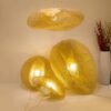 Tecelagem-de-bambu-do-vintage-conduziu-a-l-mpada-pingente-pendurado-luz-teto-vime-lumin-rias-1 Lustre bambu rattan | Entrega em Todo Brasil