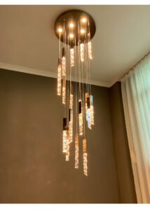 Lustre loft cristal k9 miresa
