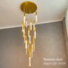 Lustre-loft-moderno-de-cristal-k9-lumin-ria-pendente-para-escada-sala-de-estar-teto-de Lustre loft cristal k9