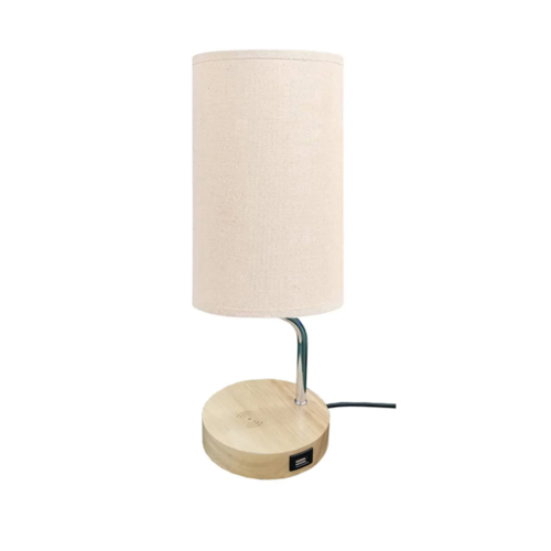 Abajur sem fio Carregador USB