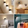 Arandela led sem fio recarregável