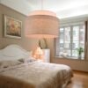 Design-n-rdico-tecido-de-linho-arte-lustre-led-simplicidade-moderna-circular-pastoral-sala-estar-quarto-2 Lustre redondo tecido liso | Entrega em Todo Brasil