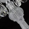 Candelabro clássico de cristal