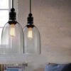 Pendente industrial vidro