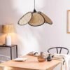 Led-moderno-e-minimalista-rattan-lustre-nordic-quarto-residencial-sala-de-estar-criativo-bambu-abajur-artesanal-1 Pendente rustico rattan bambu | Miresa São Paulo