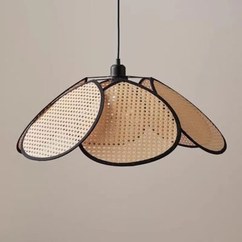Led-moderno-e-minimalista-rattan-lustre-nordic-quarto-residencial-sala-de-estar-criativo-bambu-abajur-artesanal Pendente rustico rattan bambu | Miresa São Paulo