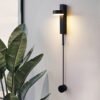 Lumin-ria-led-para-ambientes-internos-lumin-ria-led-de-parede-rotativa-com-interruptor-de-escurecimento Arandela dimmer spot 360