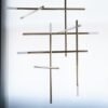 Lustre minimalista barras led (Lustre minimalista barras led), disponível na Miresa, loja-de-luminárias-São-Paulo.