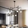 Lustre Arvore Bola Vidro