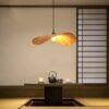 Lustre rustico bambu asiático | Entrega em Todo Brasil
