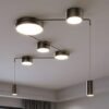 New-Modern-LED-Lustres-Luzes-Sala-de-estar-Jantar-Quarto-Sala-Estudo-Cozinha-L-mpadas-Simples Plafon minimalista Spot