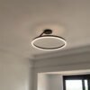 Plafon led argola alumínio