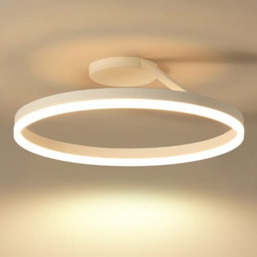 Plafon led argola alumínio