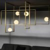 Ret-ngulo-preto-art-stico-moderno-luzes-de-teto-bolas-vidro-ouro-led-lustre-teto-l-1 Plafon minimalista retangular vazado