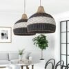 Pendente rustico rattan | Entrega em Todo Brasil