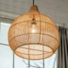 Pendente rustico rattan | Entrega em Todo Brasil