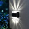 Arandela solar led (Arandela solar led jardim), disponível na Miresa, loja-de-luminárias-São-Paulo.