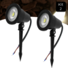 A486a1d9b6b394f89a990f3d78ee4d5d4n Conjunto com Kit 2 Espeto Jardim Led 7w