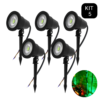 Ac90b88f577054a2999fbae2812a1172cr Conjunto com Kit 5 Espeto Jardim Led 5w