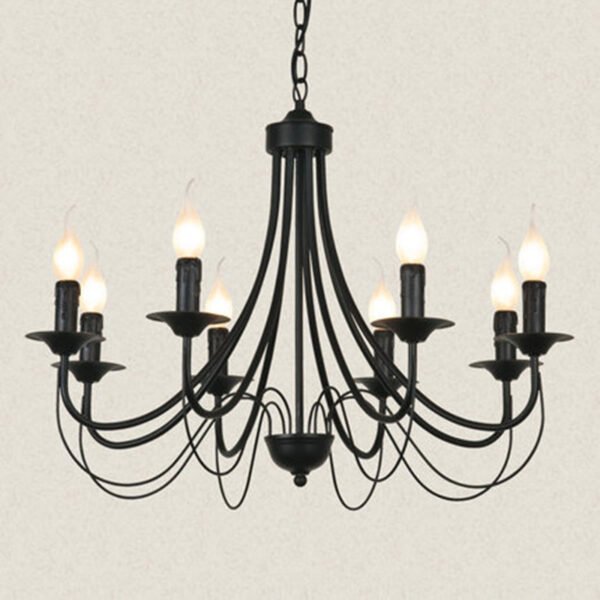 Candelabro-de-ferro-forjado-vintage-Candle-Light-Black-Metal-lumin-ria-para-sala-de-estar-foyer