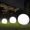 Colorido-Round-Ball-Lawn-Lamp-Imperme-vel-ao-ar-livre-LED-Garden-Ball-Lights-Paisagem-Lawn-1 Luminária bola branco fosco para jardins