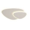 Plafon minimalista alumínio branco