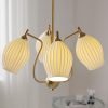 Lustre vintage Flor bud osso