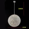 HTB1HIvgcfQs8KJjSZFEq6A9RpXa8 Pendente bola de cristal 15cm