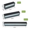 Imperme-vel-ao-ar-livre-LED-Wall-Light-L-mpadas-de-parede-exterior-para-jardim-Varanda-2 Arandela barra retangular minimalista